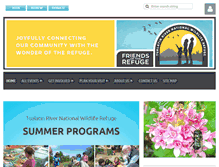 Tablet Screenshot of friendsoftualatinrefuge.org
